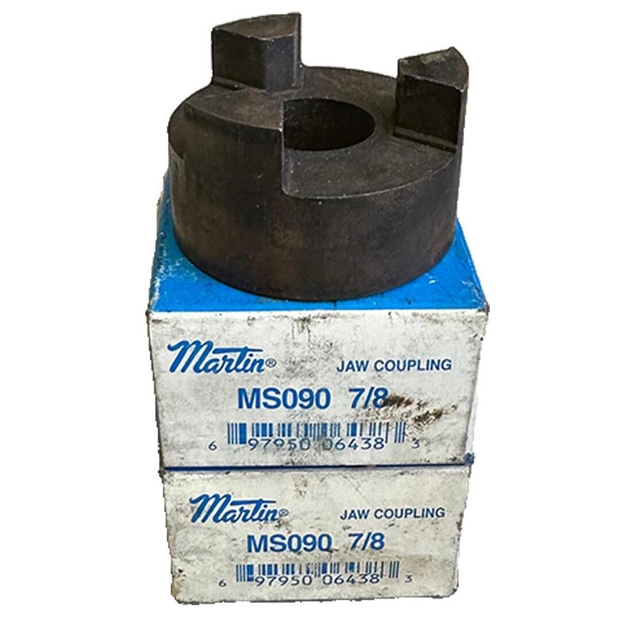 Used 2 NEW MARTIN MS090 7/8 / MS09078 SUPER JAW COUPLINGS 7/8''