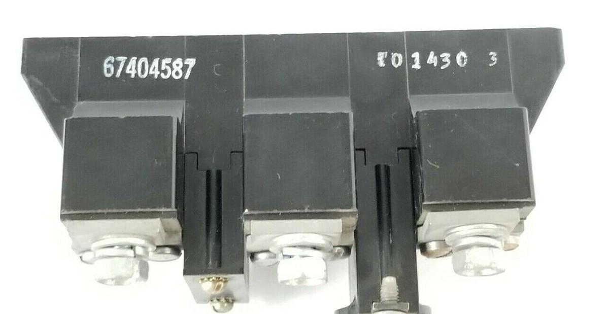 Used CUTLER HAMMER 10-1430-3 OVERLOAD RELAY 3 POLE W/ RESET SWITCH 67404587 1014303