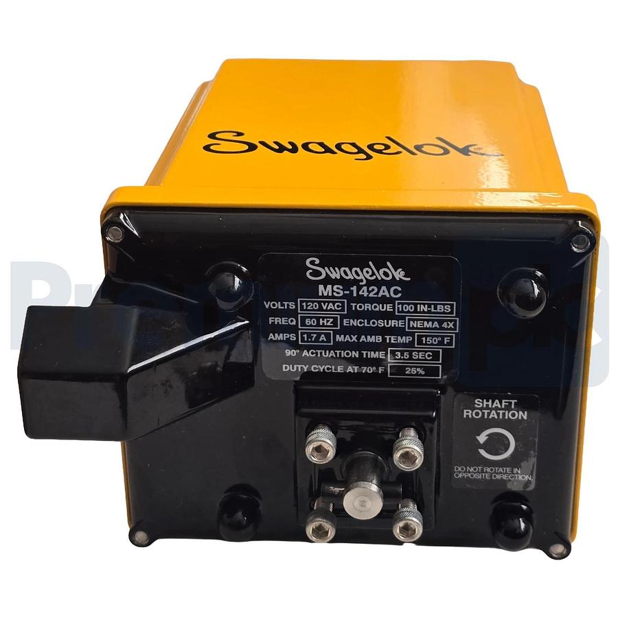 Swagelok MS-142AC Electric Actuator 1/2"NPT 120VAC 100in-lb for 2/4-Way Valves