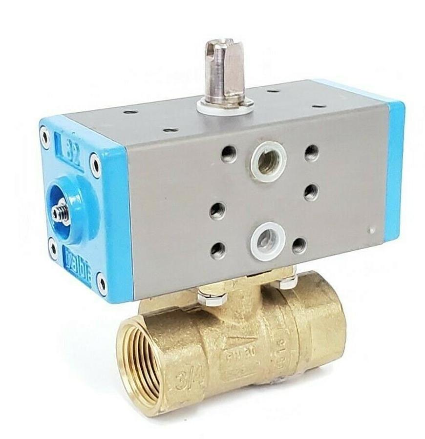 Used UNIVERSAL COMPONENTS INC. PD/B2S-6TL BRASS ACTUATED VALVE 3/4''