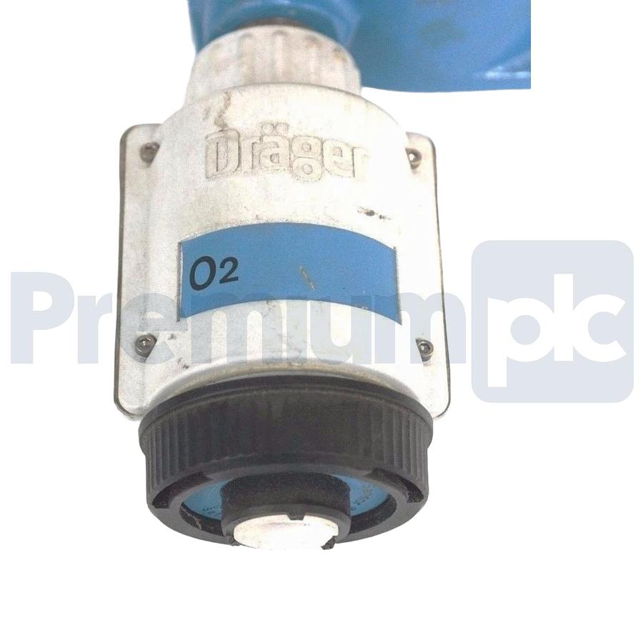 Used Drager 4543070 Polytron 2 XP Tox Toxic Gas Detector w/ 6809630 O2 Sensor USPI