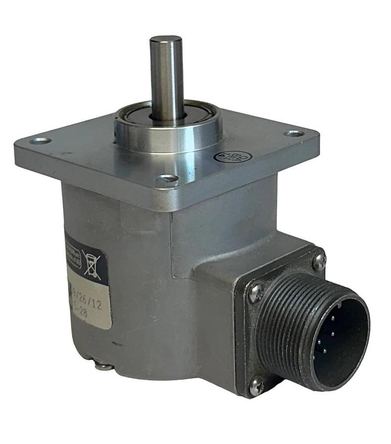 Used BEI XH25D-SS-1666-ABZC-28V/V-SM18 / 01002-6021 INCREMENTAL ENCODER 5-28VDC USNP