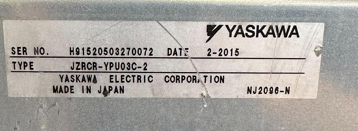 Used YASKAWA JZRCR-YPU03C-2 / JZRCRYPU03C2 RELAY SWITCH DRIVE DX100 POWER SUPPLY