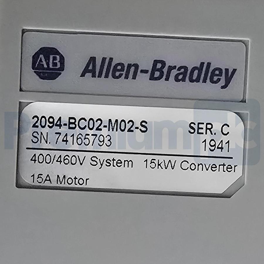 Un-Used Surplus Allen Bradley 2094-BC02-M02-S /C Kinetix 6000 Axis Module 15kW 820919595677