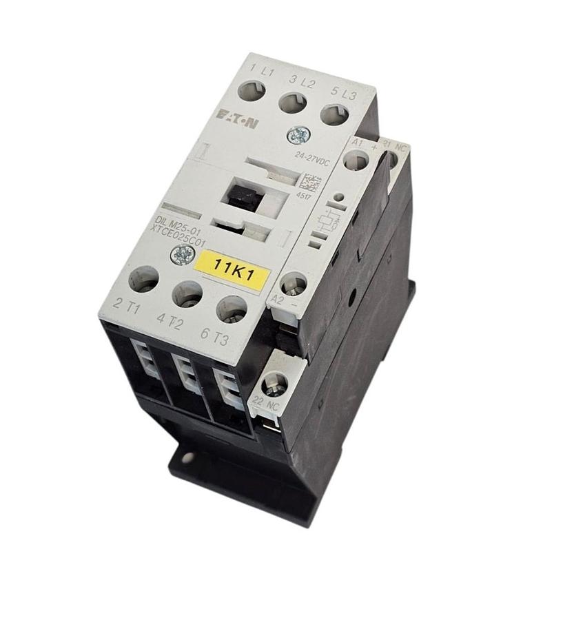 Used EATON CUTLER HAMMER DIL25-01 XTCE025C01A CONTACTOR