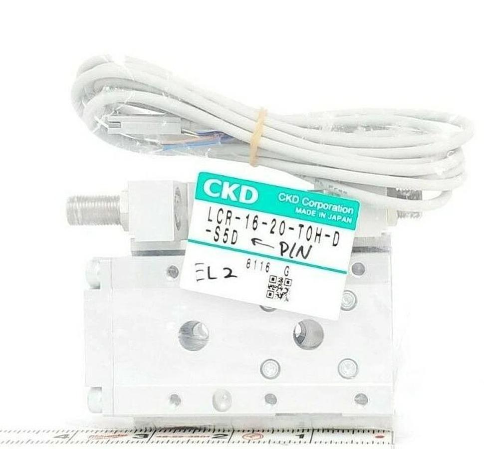 NEW CKD LCR-1620S5D LINEAR SLIDE CYLINDER LCR-16-20-T0H-D-S5D