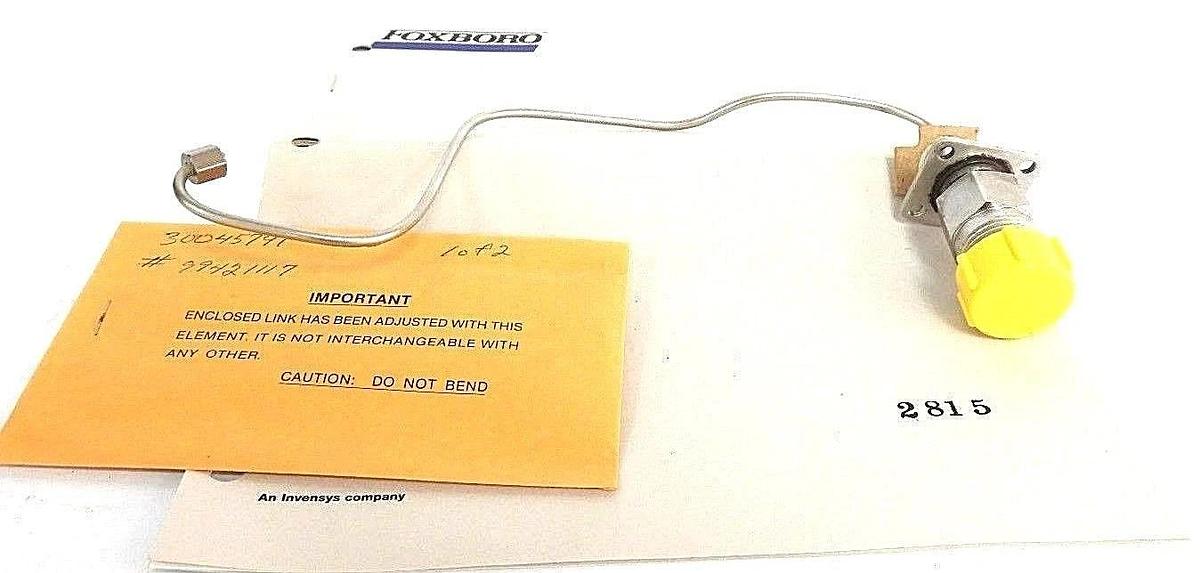 Used NIB FOXBORO 40X+PB-AA PRESSURE MEASURING ELEMENT 40XPBAA