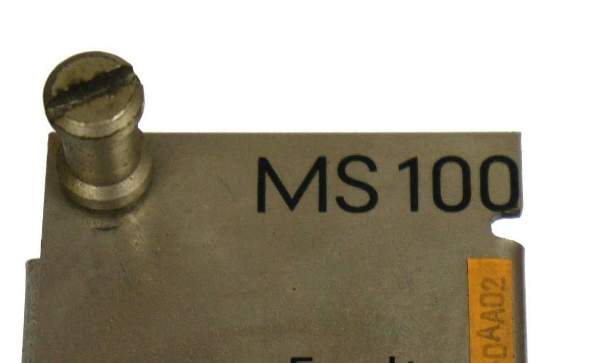 Used SIEMENS SINUMERIK 6FX1113-0AA02 CPU MODULE MS100, 6FX11130AA02