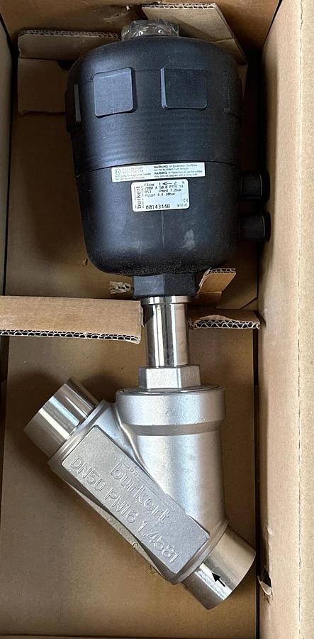 BURKERT 2000 A 50,0 PTFE VA / 00143448 / 143448 ANGLE SEAT VALVE 2/2-WAY NSMP