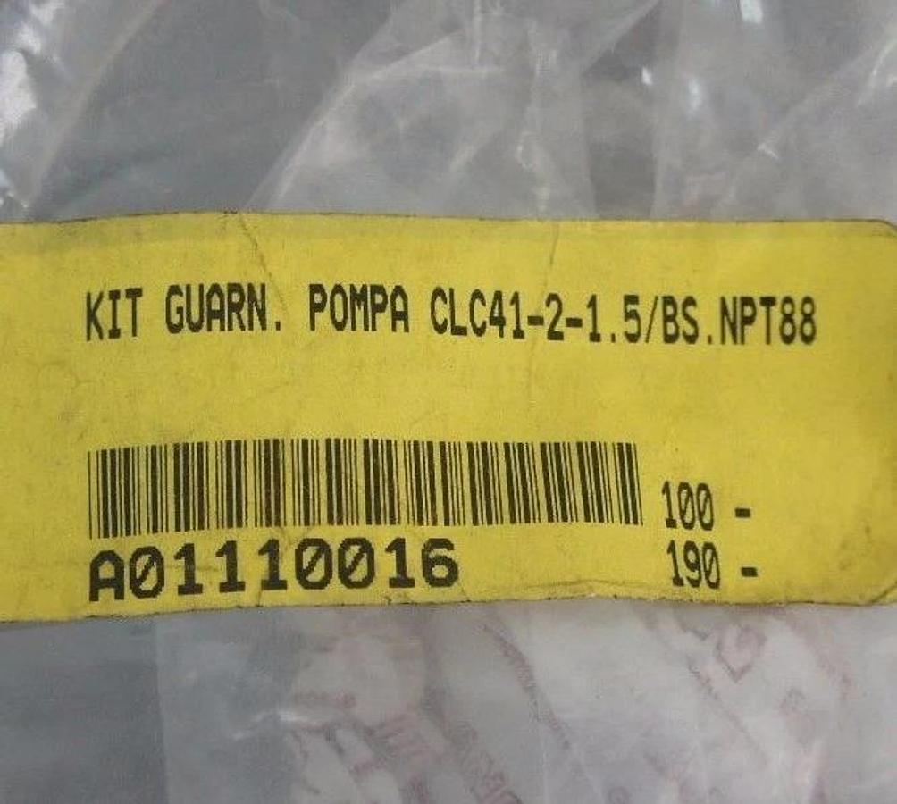 Used LOT OF 3 NEW POMPA CLC41-2-1.5/BS.NPT88 GUARN. KITS A01110016 CLC41215BSNPT88