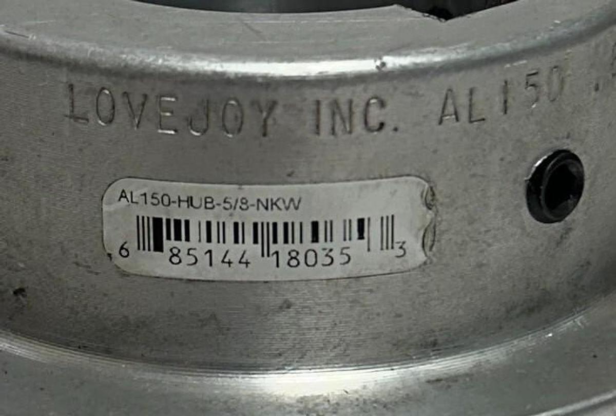 Used LOVEJOY AL150-HUB-5/8-NKW / 685144180353 / AL150 RSB JAW COUPLING HUB 48mm NSNP