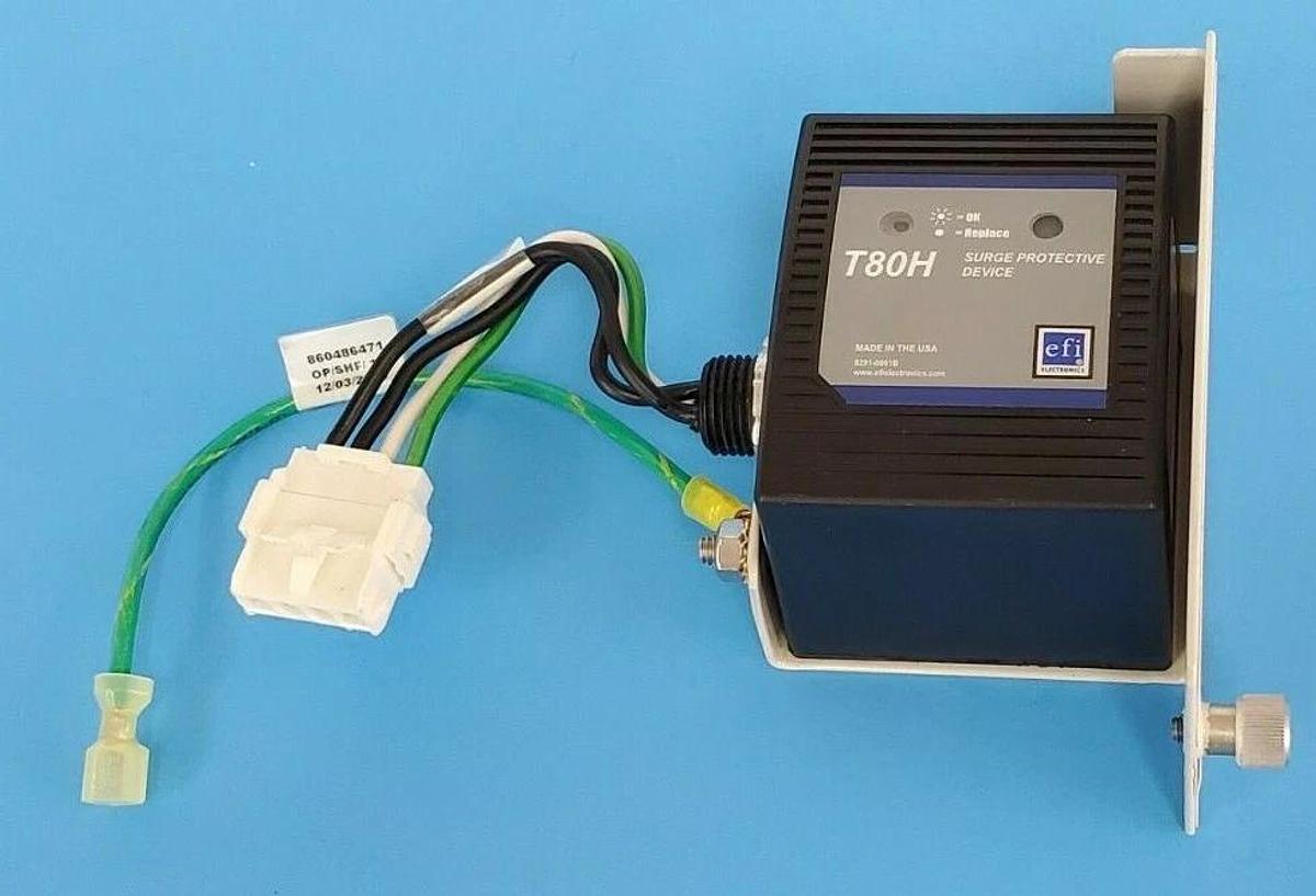 Used EFI ELECTRONICS COMMSCOPE T80HS120/240Y SURGE PROTECTIVE DEVICE 120/240V T80H