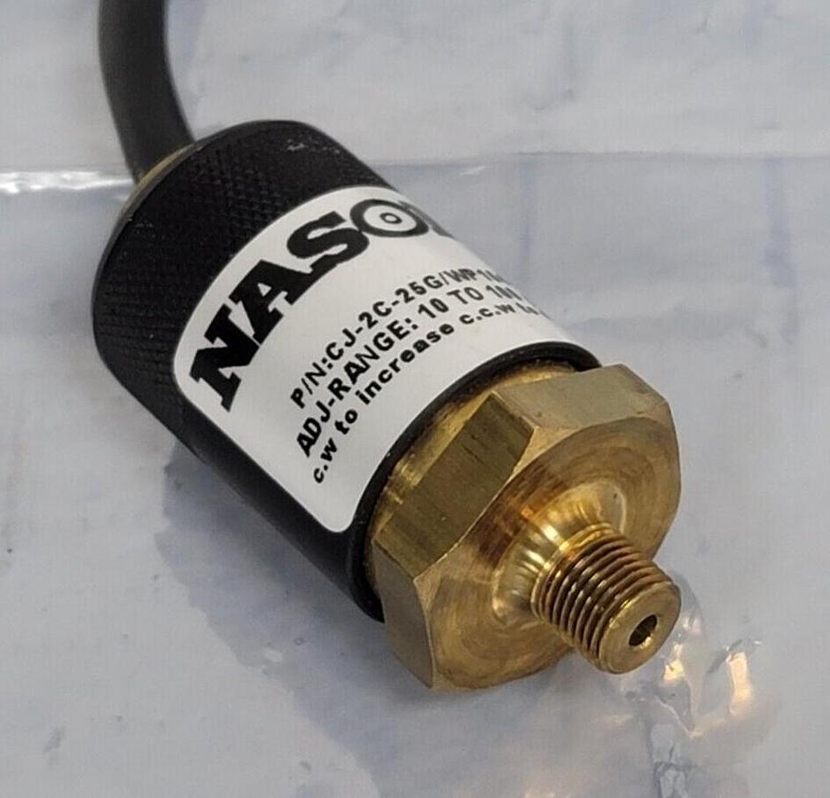 Used NEW NASON CJ-25G/WP156 PRESSURE SWITCH 10-100PSI CJ25GWP156 CJ-25G