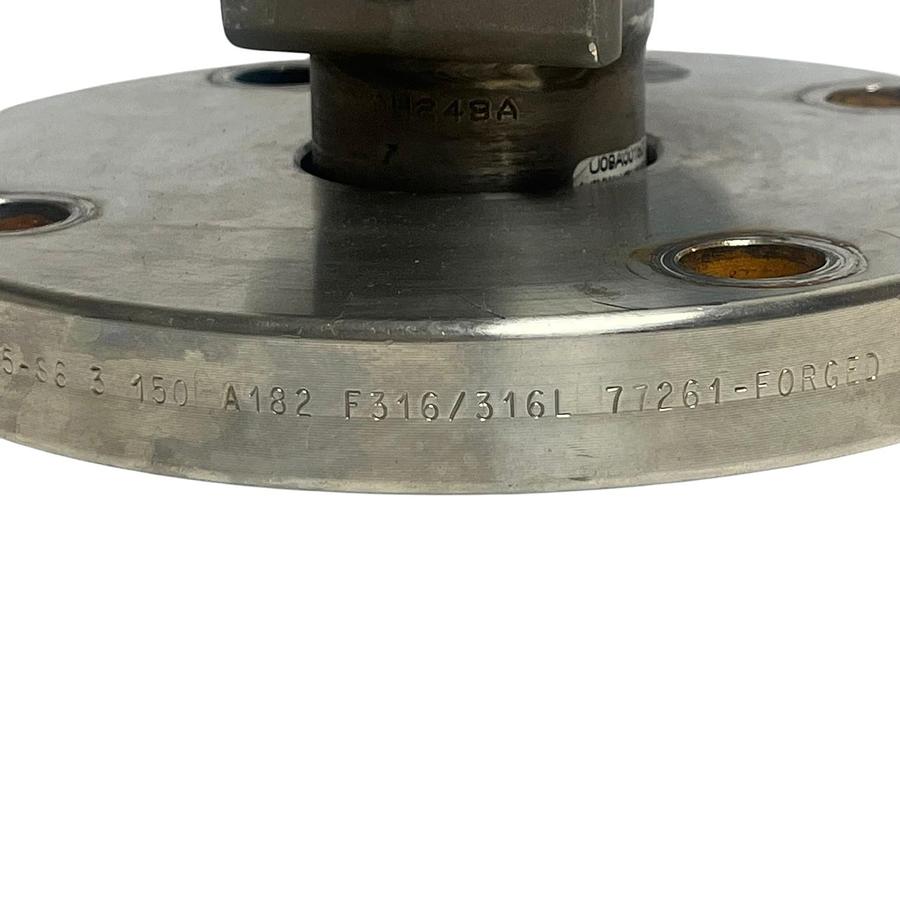 Used Rosemount 3051L3AC0FD22AAE5M5L4 Level Transmitter -  Kerkau 3 Inch 150 RF flange