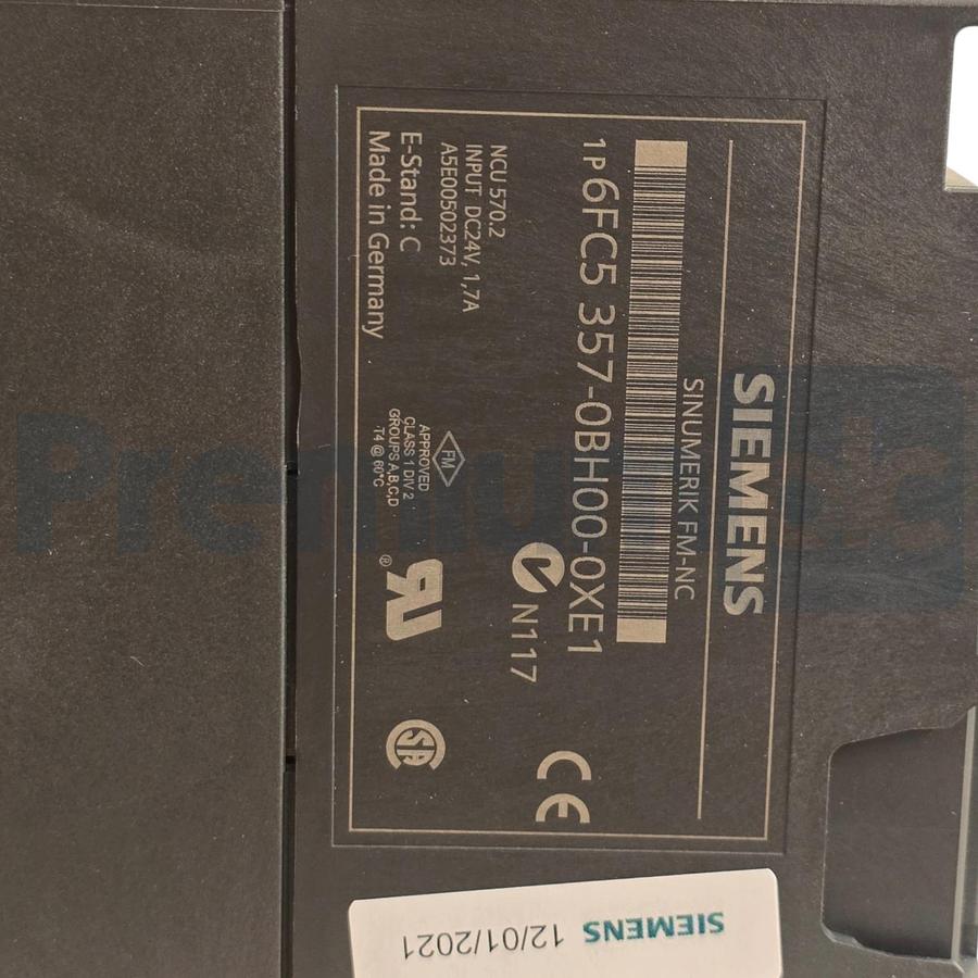 Used Siemens 6FC5357-0BH00-0XE1 SINUMERIK NCU 570/2 FM-NC Stepper Motor Module NSMP