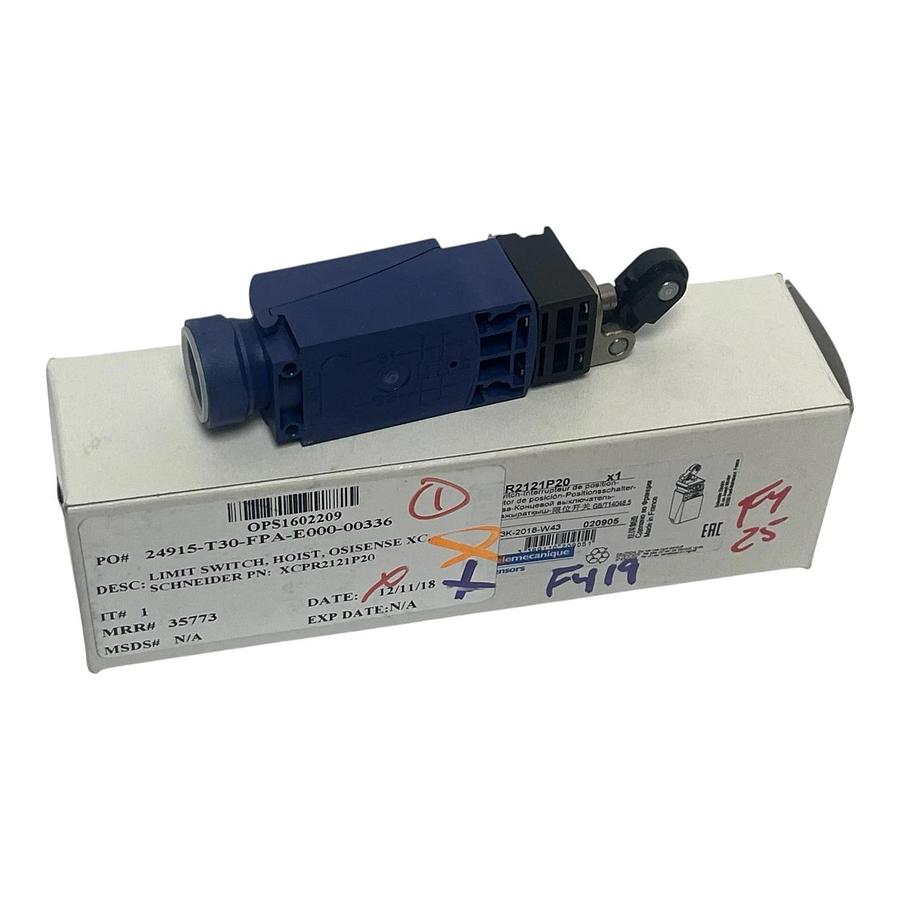 Schneider Electric XCPR2121P20 OsiSense XC Standard Limit Switch Thermoplastic