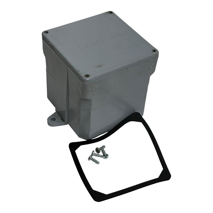 Used Lot of 3 CANTEX 5133709 PVC Junction Box 4x4x4 NEMA 4X Weatherproof New