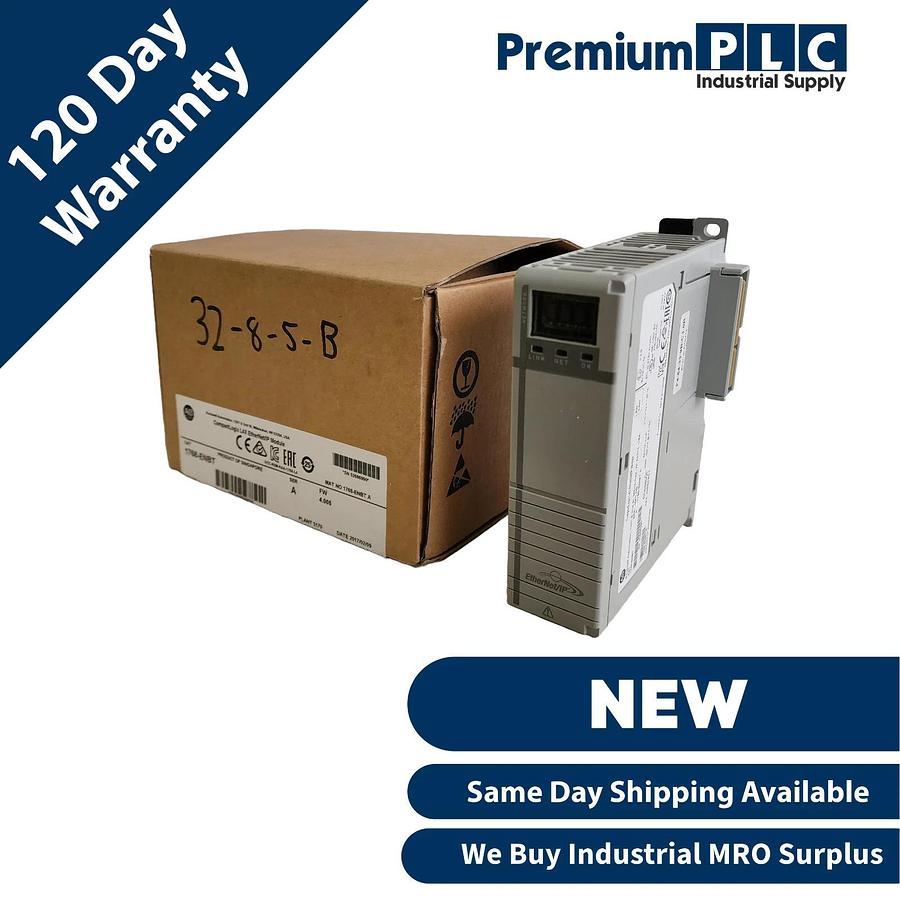 NEW ALLEN BRADLEY 1768-ENBT /A CompactLogix L4X ETHERNET/IP MODULE FW 4.005