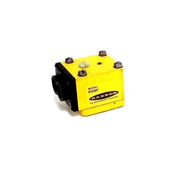 Used BANNER RSBF MAXI-BEAM PHOTOELECTRIC SENSOR HEAD 9816A