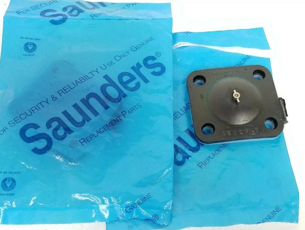 Used LOT OF 2 NEW SAUNDERS DA020S2 DIAPHRAGMS 3/4'' A-020214325-3/4''