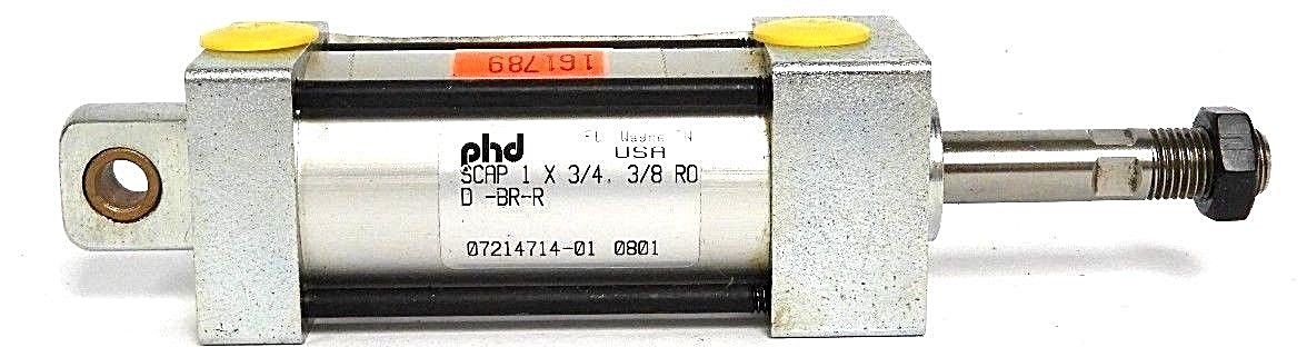 Used NEW PHD SCAP 1 X 3/4, 3/8 ROD -BR-R CYLINDER 07214714-01