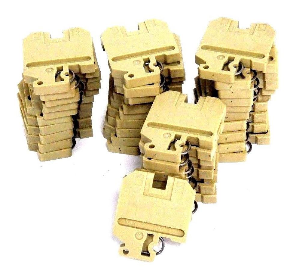 Used LOT OF 39 NEW WEIDMULLER SAK 2.5 TERMINAL BLOCKS
