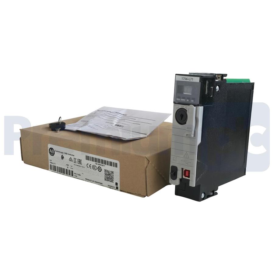 Used Opened Pre-Owned Allen-Bradley 1756-L71 /B ControlLogix 5571 2MB Controller 2022