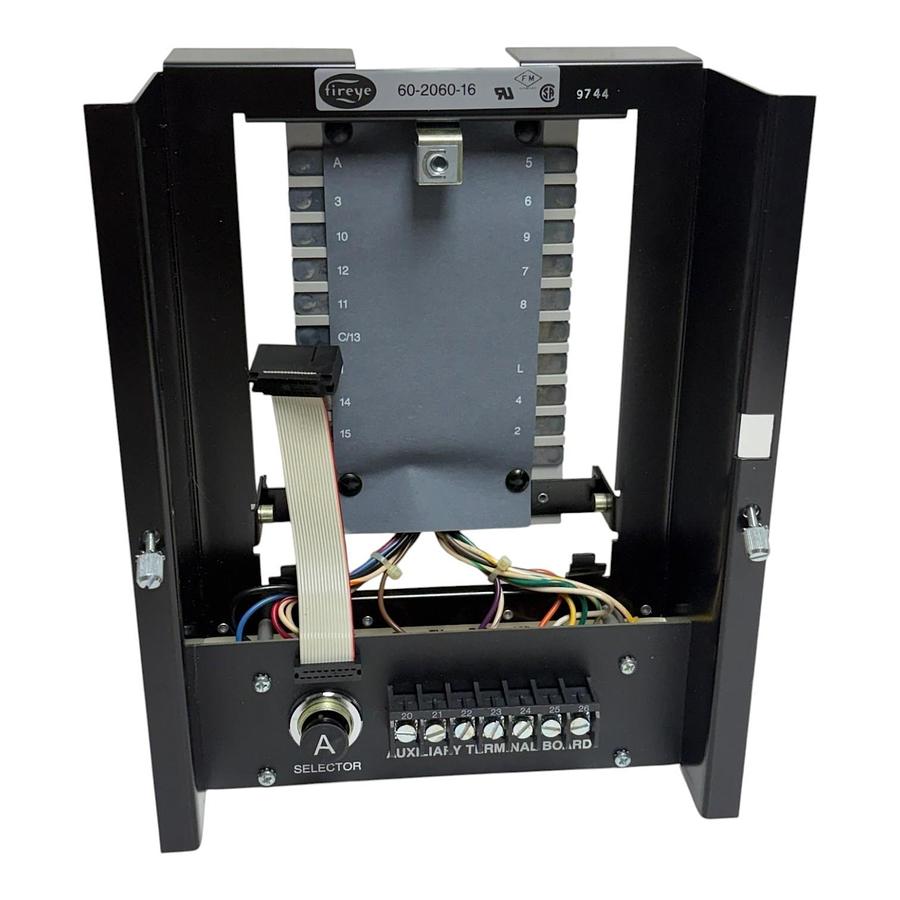 Used Fireye 60-2060-16 Modernization Adapter Chassis Plug-In Rack 25SU5 Model 5011