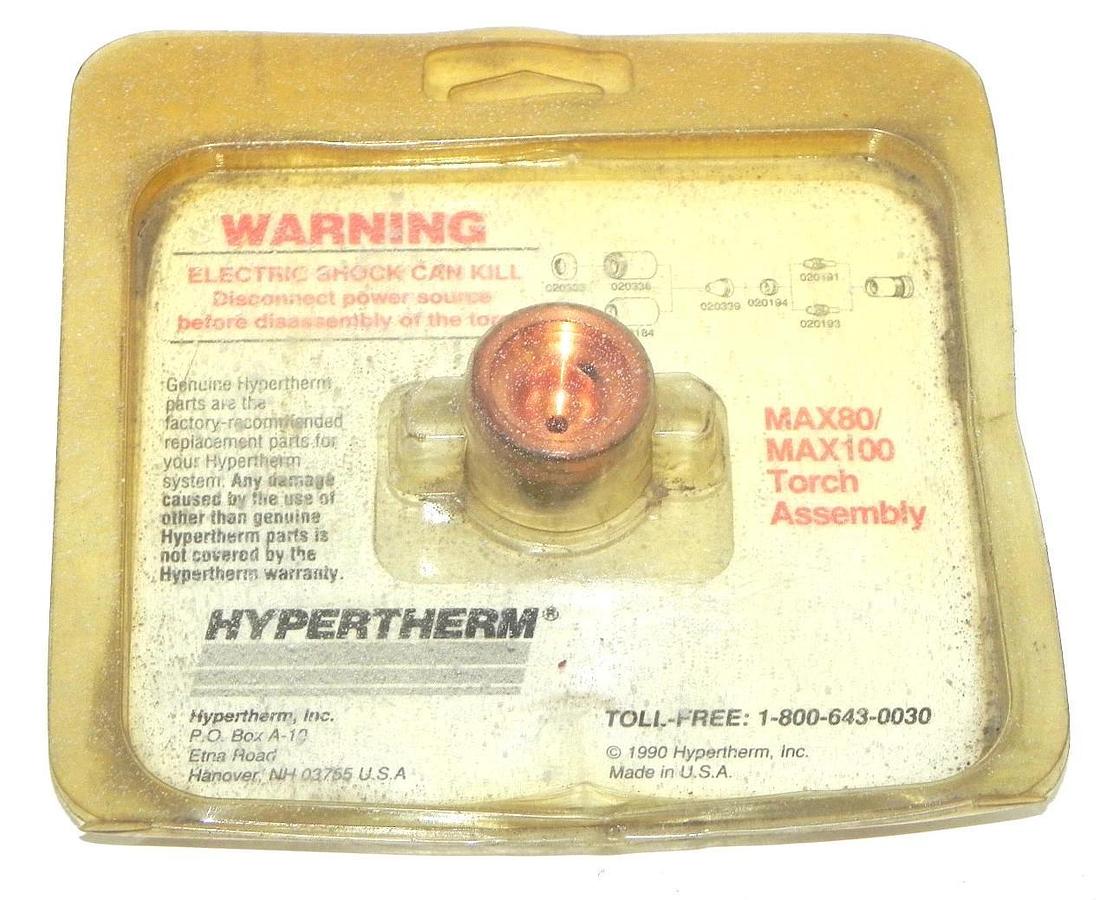 Used NEW HYPERTHERM 020339 NOZZLE, GOUGING