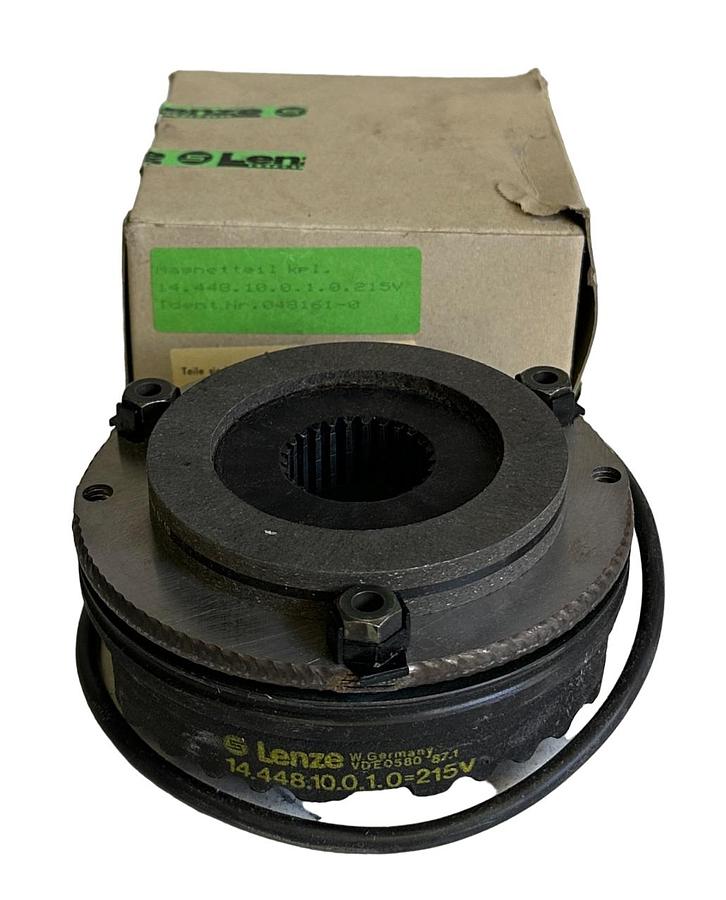 Used NEW LENZE 14.448.10.0.1.0-215V / 1444810010 MAGNETIC DISC BRAKE 048161-0 215V