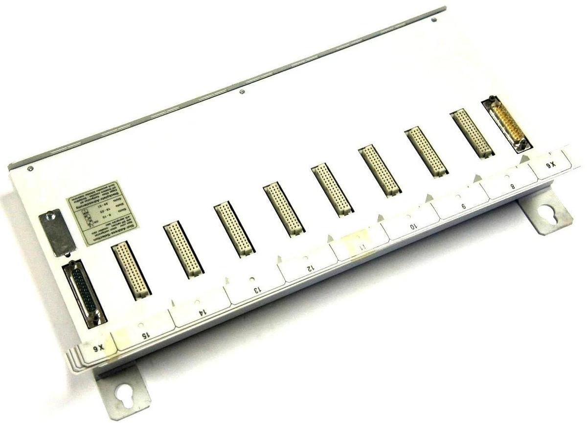 Used INDRAMAT RECO-E.00/01 8-SLOT EXPANSION RACK FOR I/O CARDS, RECOE0001