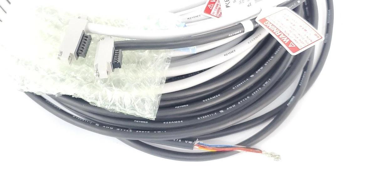 Used NEW KEYENCE SL-VP15N MAIN UNIT CONNECTION CABLE SLVP15N, 15M