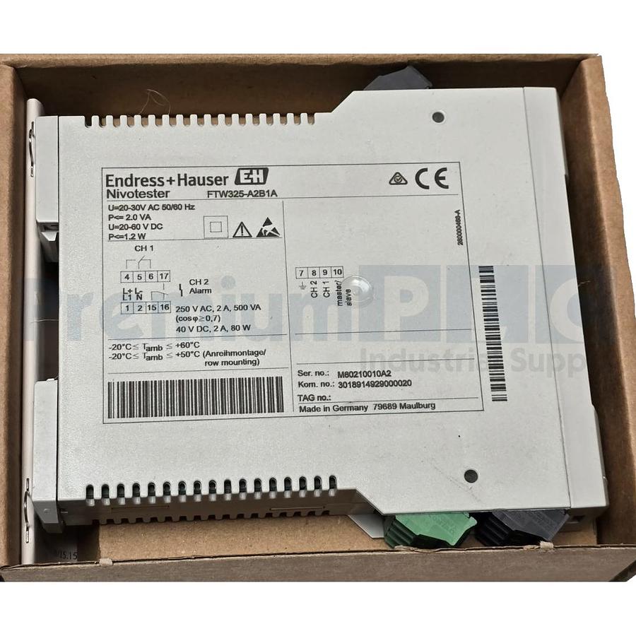 Used E+H ENDRESS+HAUSER FTW325 Nivotester POINT LEVEL SWITCH FTW325-A2B1A NSMP