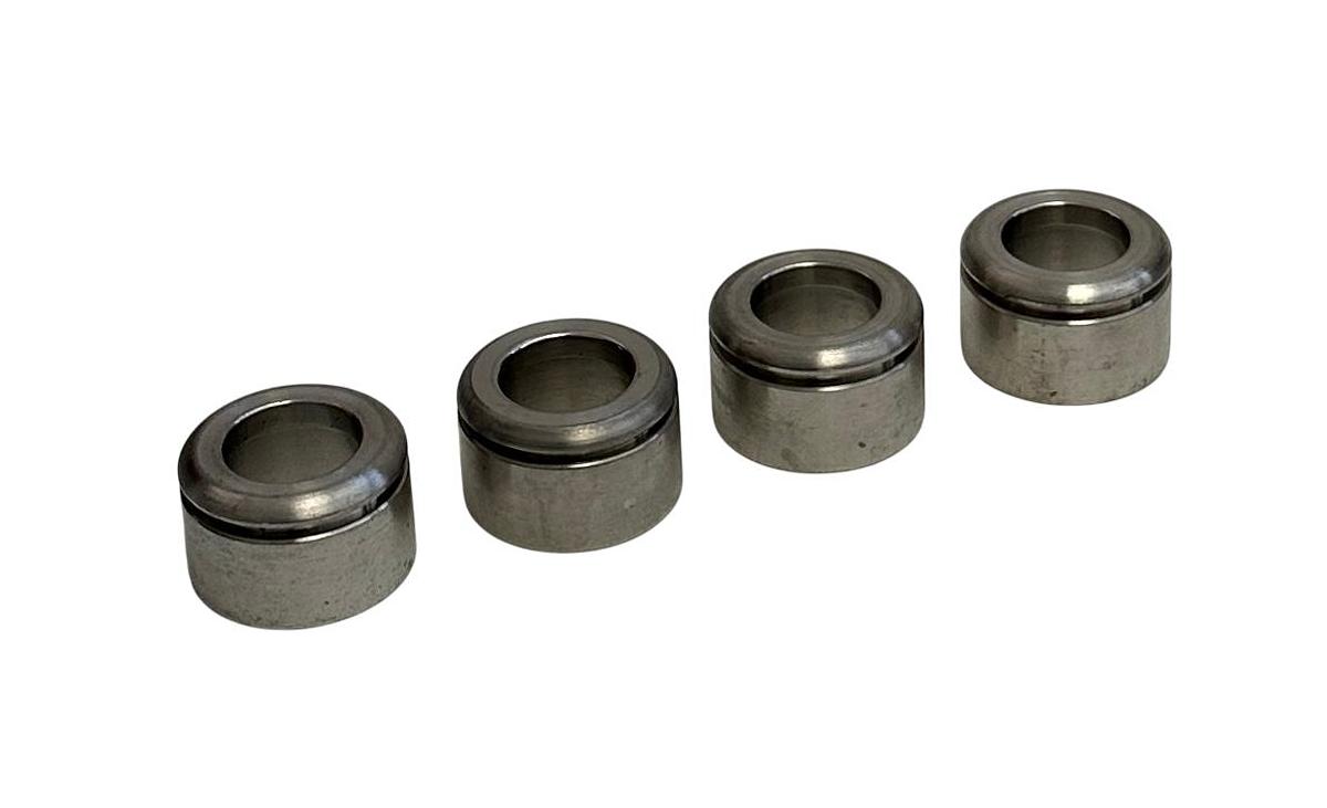 Used 4 FLOWSERVE VALTEK 007842.150.000 / 007842150000 OEM GUIDE RETAINERS NSNP