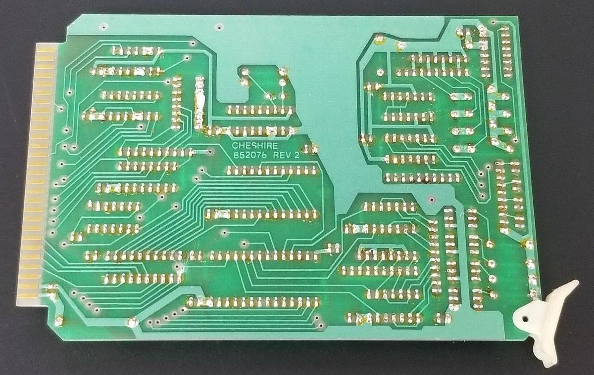 Used CHESHIRE 852076 REV. 2 CIRCUIT BOARD 982050-03