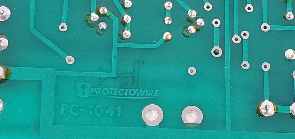 Used PROTECTOWIRE CP-1041-M-HD SERIES ACR-1600 CONTROL PANEL PC-1041