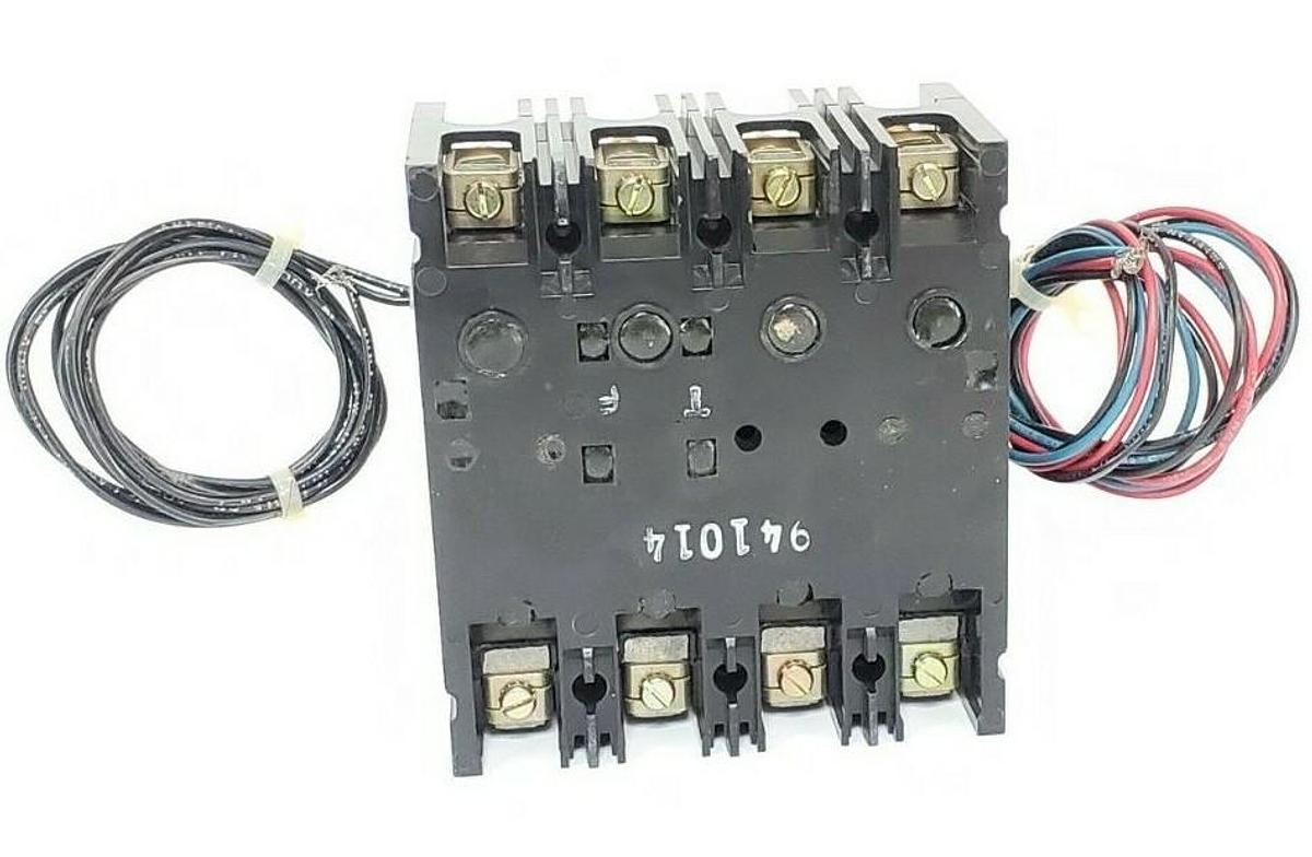Used WESTINGHOUSE 80E7390 CIRCUIT BREAKER ASSY FB BKR 4P 100A 40C 600VAC 1A1B