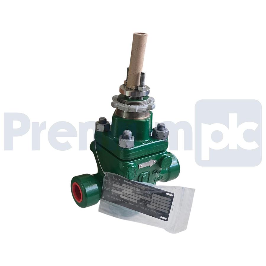 Used Fisher Type EZ 1" easy-e Globe Stem Control Valve Body STL CL600/1500PSI CWP NEW