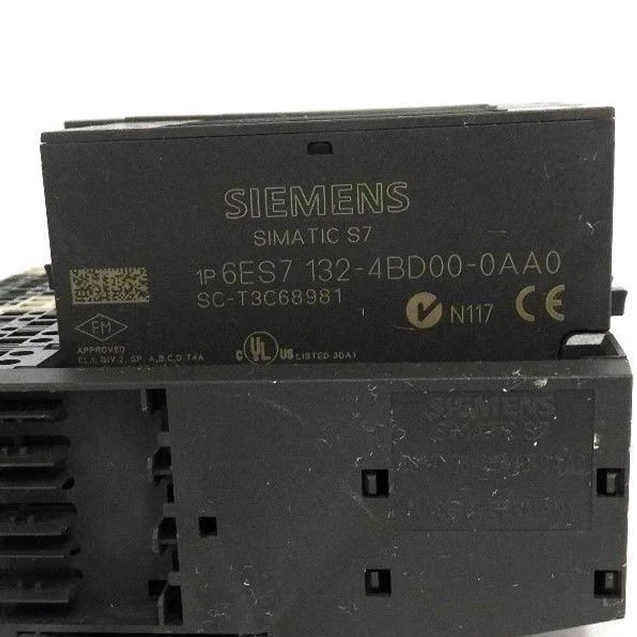 Used SIEMENS 5136-DNS-200S REV. 02.004, 6ES7 138-4CB10-0AB0, 6ES7 131-4BD01-0AA0