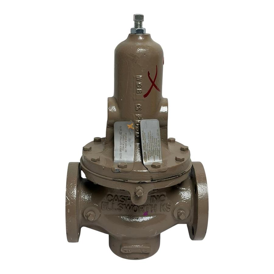 Used Cashco DA1 2" DN50 Pressure Regulator D19-5XX7-XRX55187E New Surplus