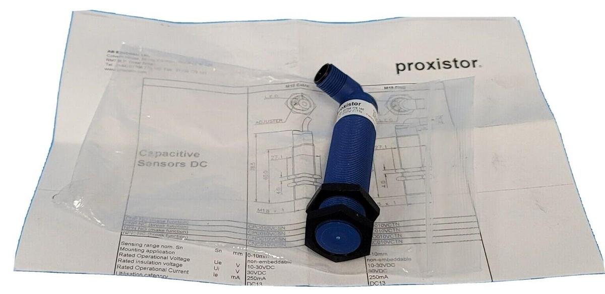 Used NEW TT ELECTRONICS PROXISTOR CPC-010V-CTN PROXIMITY SENSOR
