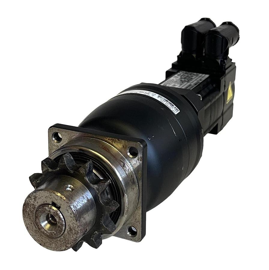 Used LENZE MCS06C41-RS0B0 / 16108762 SERVO MOTOR W/ VOGEL MPRN 100 / 304168 GEARBOX