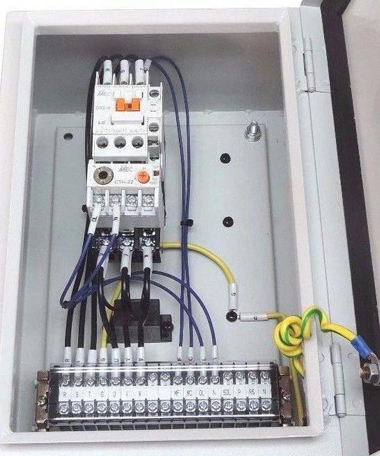 NEW KYOKUTOH KPS-101D-400 ENCLOSURE MEC GMD-9 CONTACTOR & GTH-22 OVERLOAD RELAY