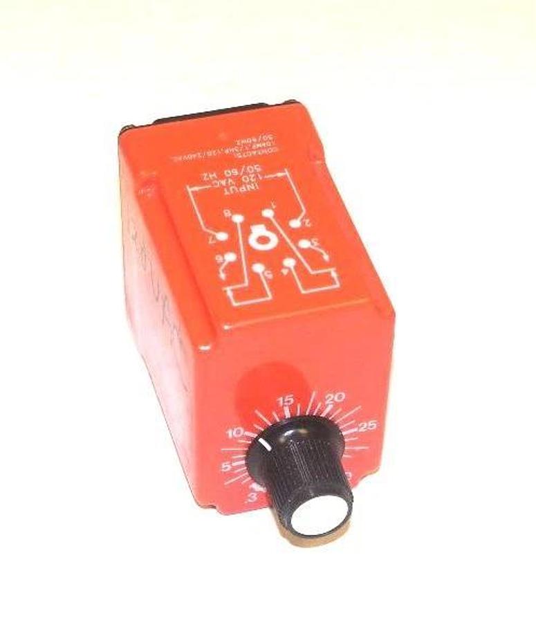 Used NCC T1K-30-461 SOLID STATE TIMER, RANGE: .3-30 SEC, T1K30461