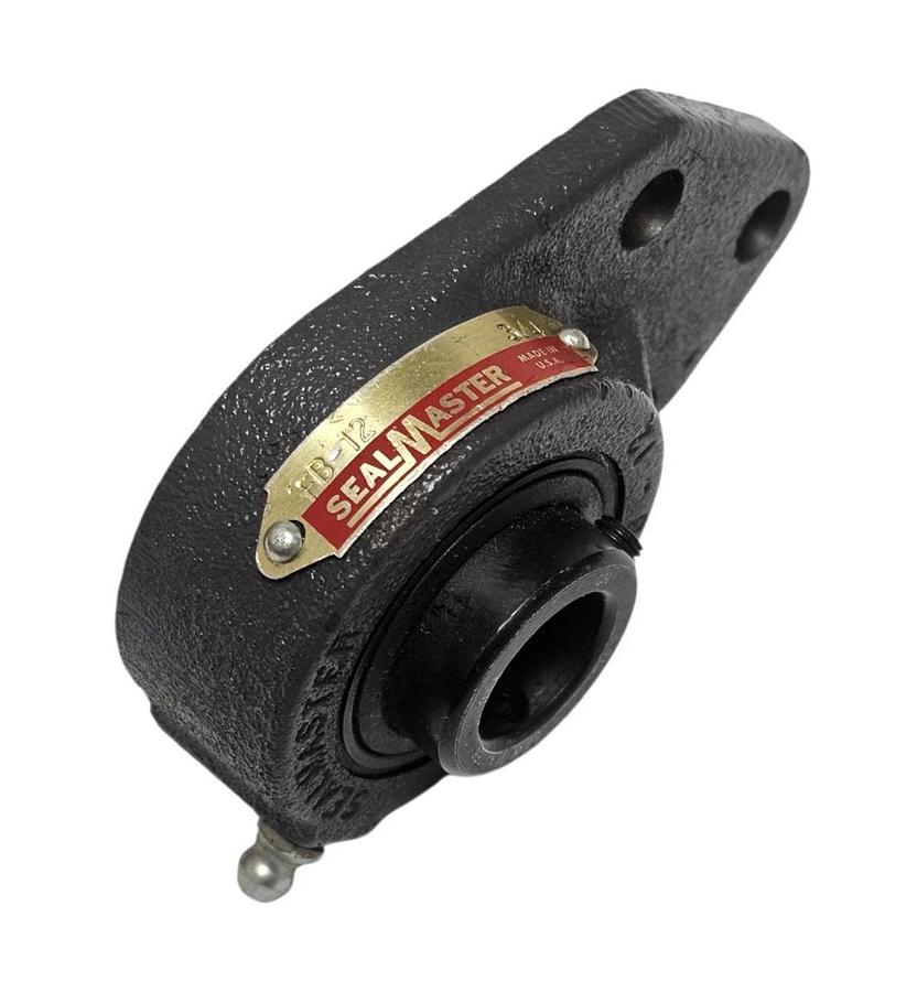 NEW SEALMASTER FB-12 FLANGE MOUNT BALL BEARING 3/4'' FB12 3-BOLT