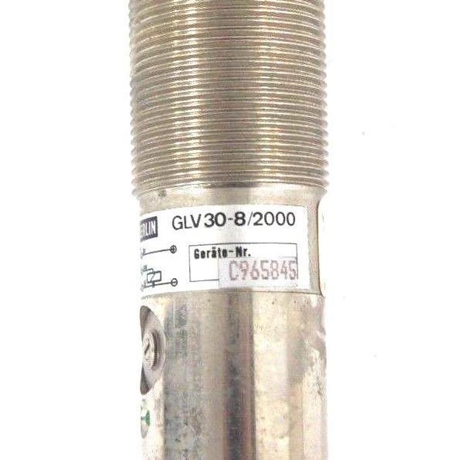 Used VISOLUX ELEKTRONIX GLV30-8-2000 PHOTO SENSOR 1411.87, GLV3082000