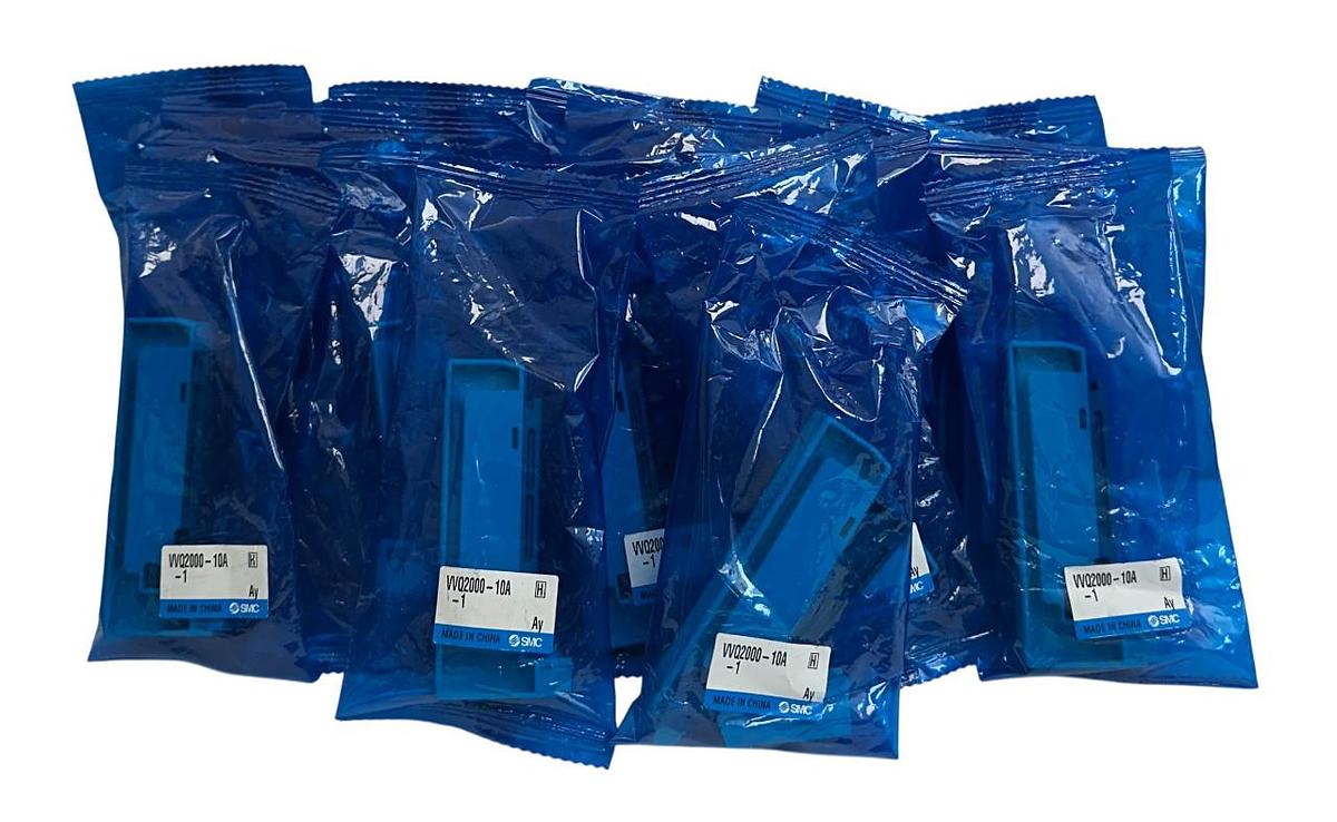 Used 18 SMC VVQ2000-10A-1 / VVQ200010A1 PNEUMATIC BLANKING PLATES FOR VALVE NSFS