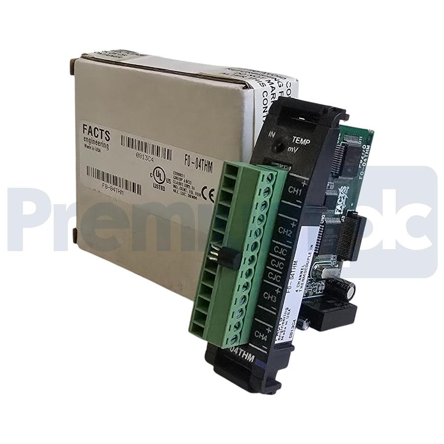 Used FACTS ENGINEERING F0-04THM DirectLOGIC DL05/06 TEMP INPUT MODULE F004THM NSMP