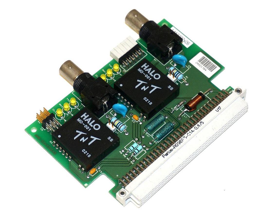 Used PERLOS R096FS-C1A-0,8/5 ETHER BOARD, A413222X06, 65433854B, 24821704
