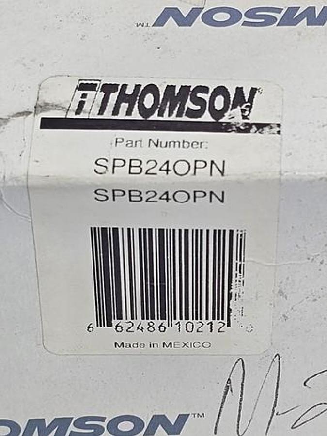 NIB THOMSON SPB24OPN PILLOW BLOCK LINEAR BEARING